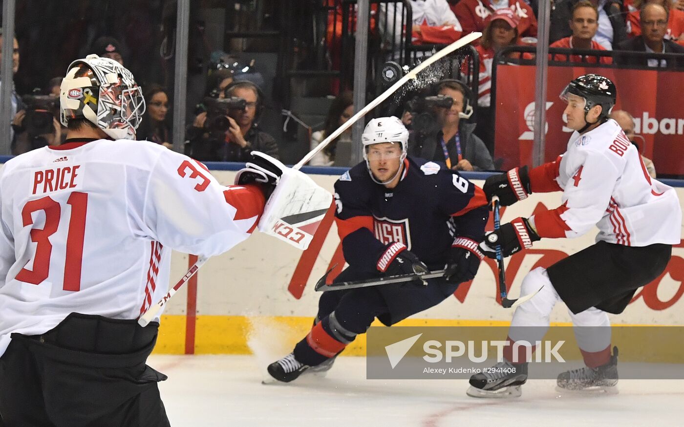 2016 World Cup of Hockey. USA vs. Canada