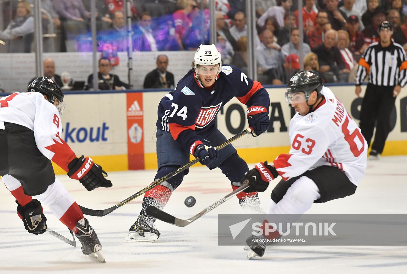2016 World Cup of Hockey. USA vs. Canada