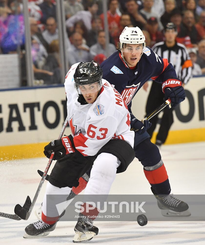 2016 World Cup of Hockey. USA vs. Canada