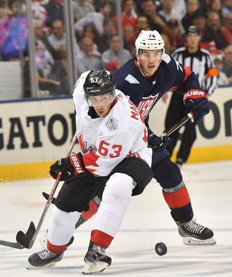 2016 World Cup of Hockey. USA vs. Canada