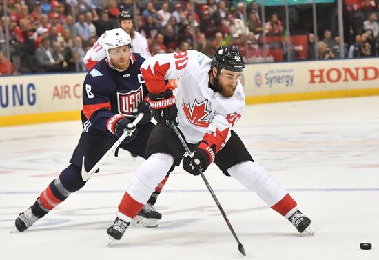 2016 World Cup of Hockey. USA vs. Canada