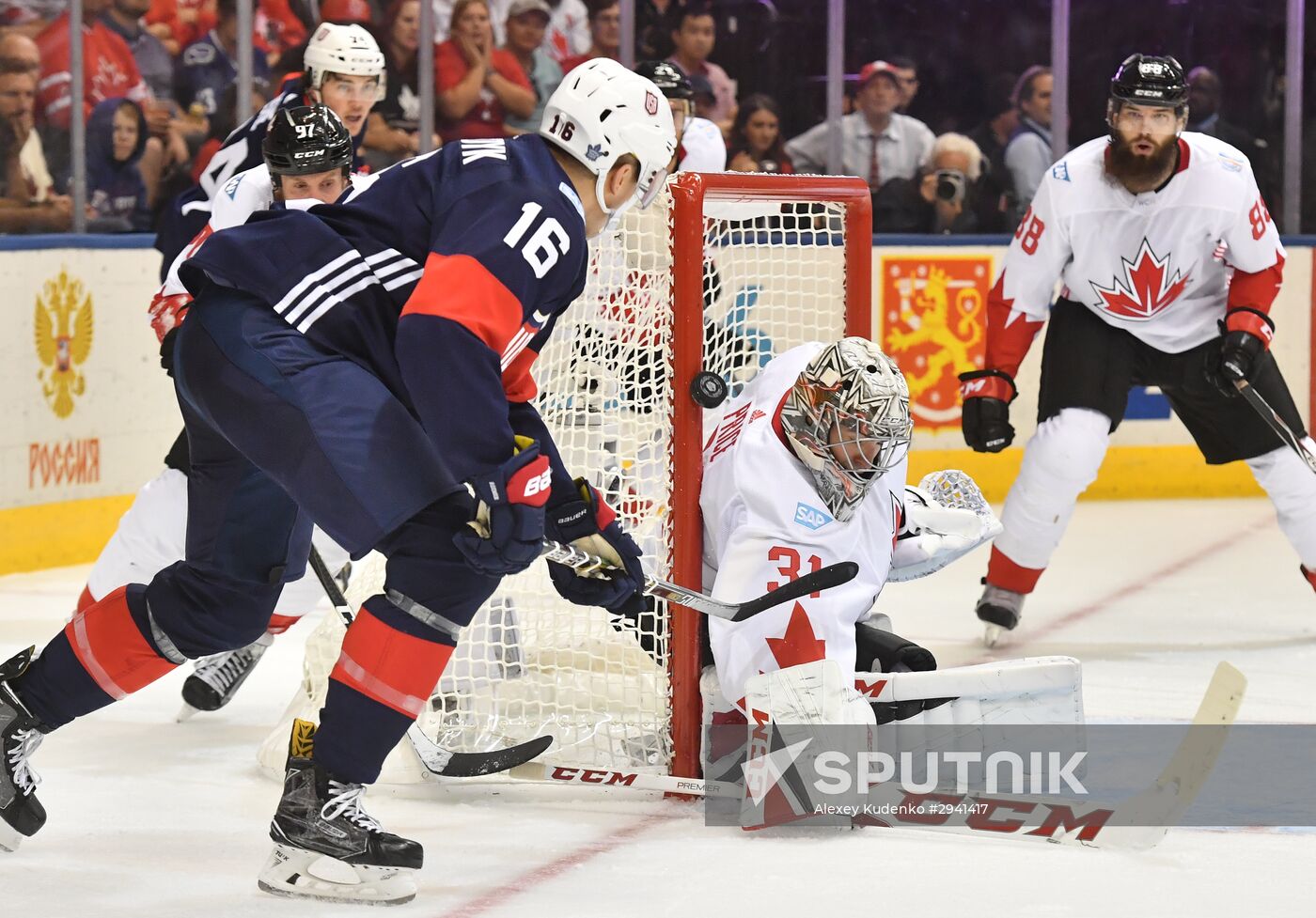 2016 World Cup of Hockey. USA vs. Canada