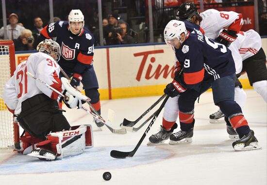2016 World Cup of Hockey. USA vs. Canada