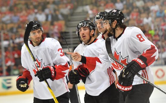 2016 World Cup of Hockey. USA vs. Canada