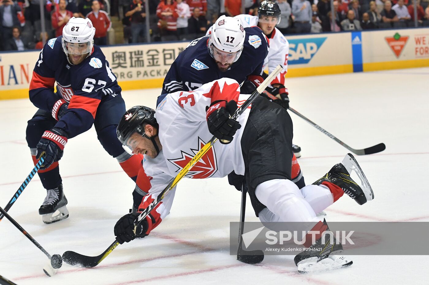 2016 World Cup of Hockey. USA vs. Canada