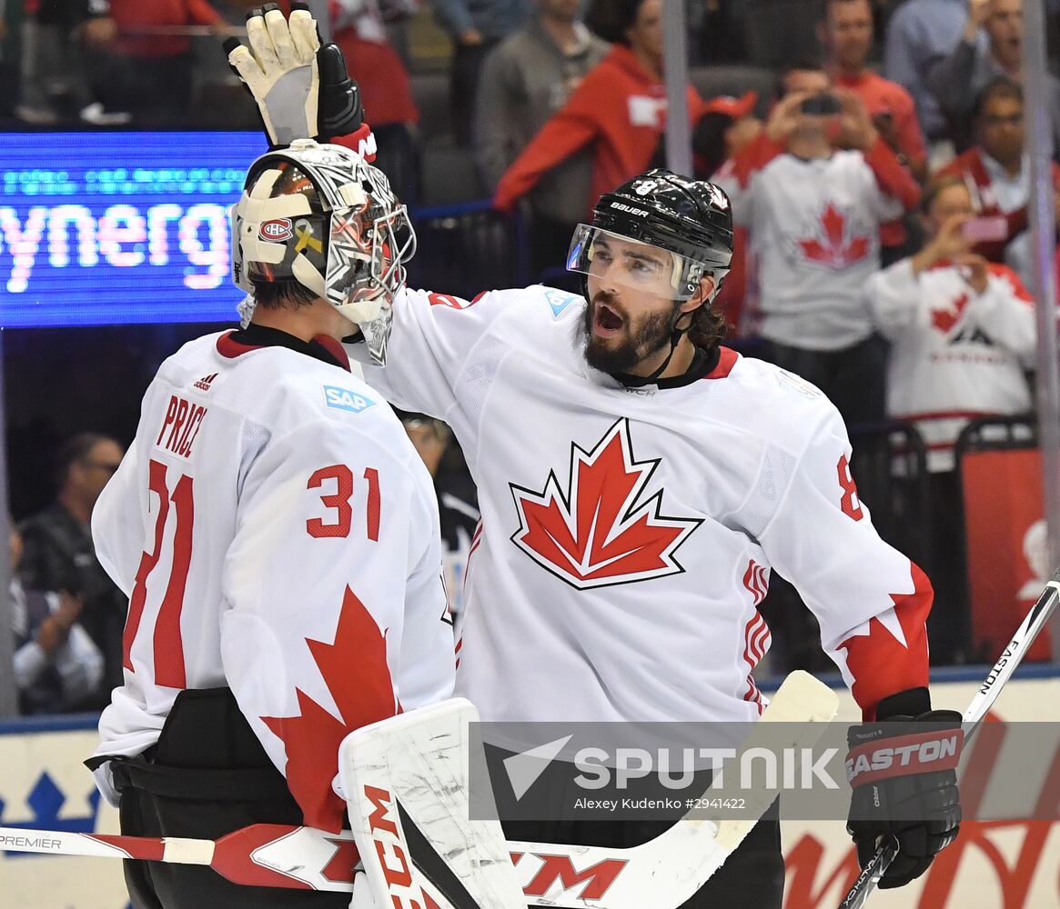 2016 World Cup of Hockey. USA vs. Canada