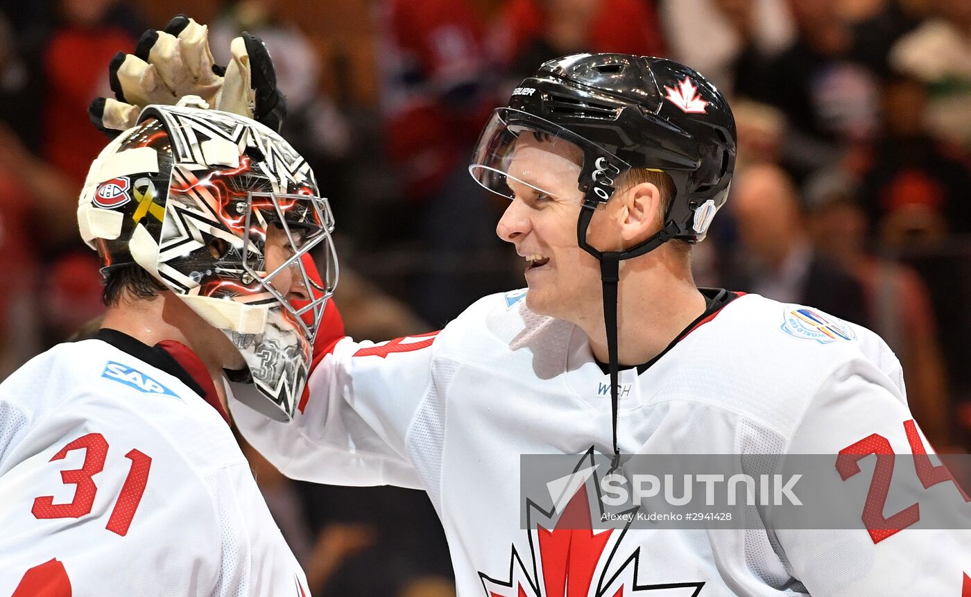 2016 World Cup of Hockey. USA vs. Canada