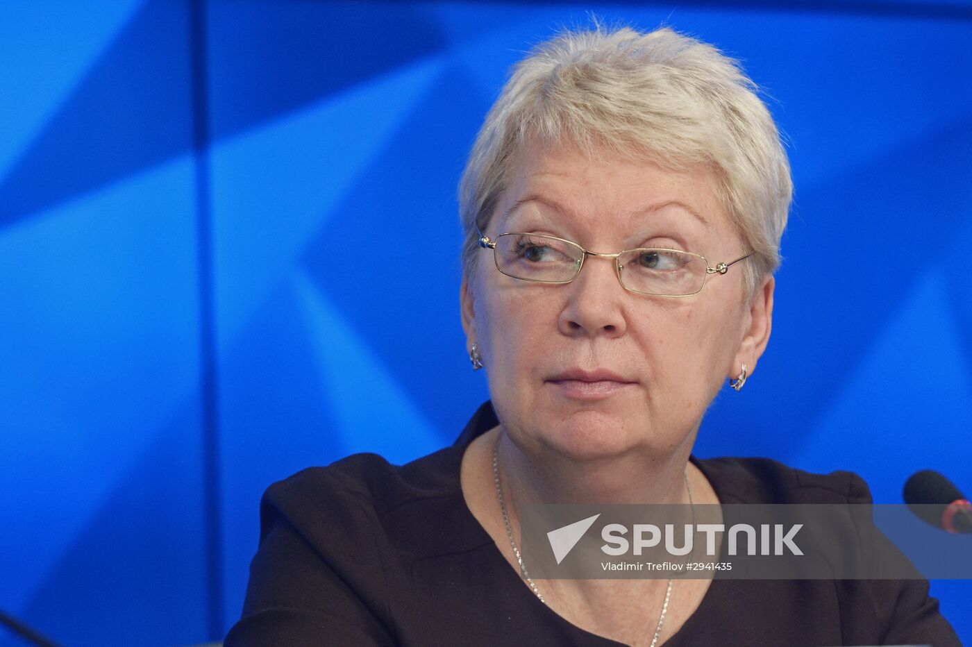News conference by Minister of Education and Science Olga Vasilyeva