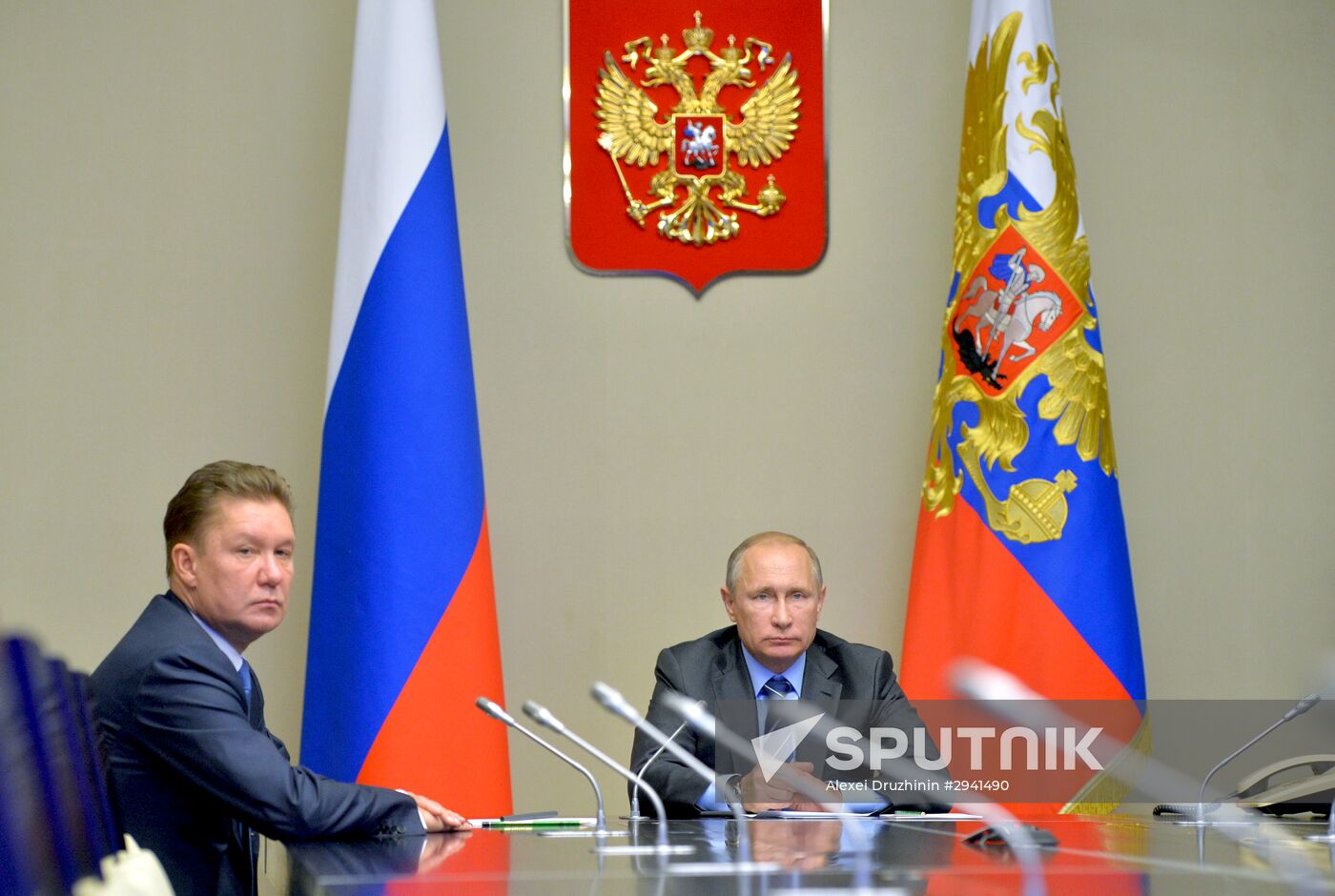 President Vladimir Putin participates in launch of Vostochno-Messoyakha oilfield