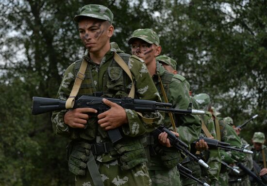 Southern Military District troops hold drills in North Caucasus
