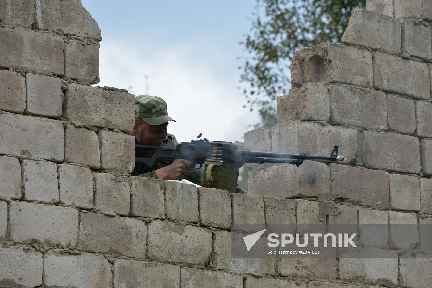 Southern Military District troops hold drills in North Caucasus