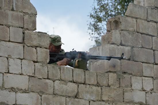 Southern Military District troops hold drills in North Caucasus
