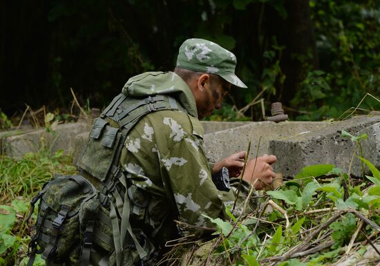 Southern Military District troops hold drills in North Caucasus