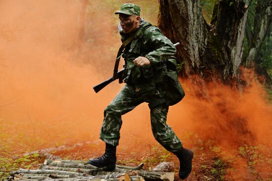 Southern Military District troops hold drills in North Caucasus