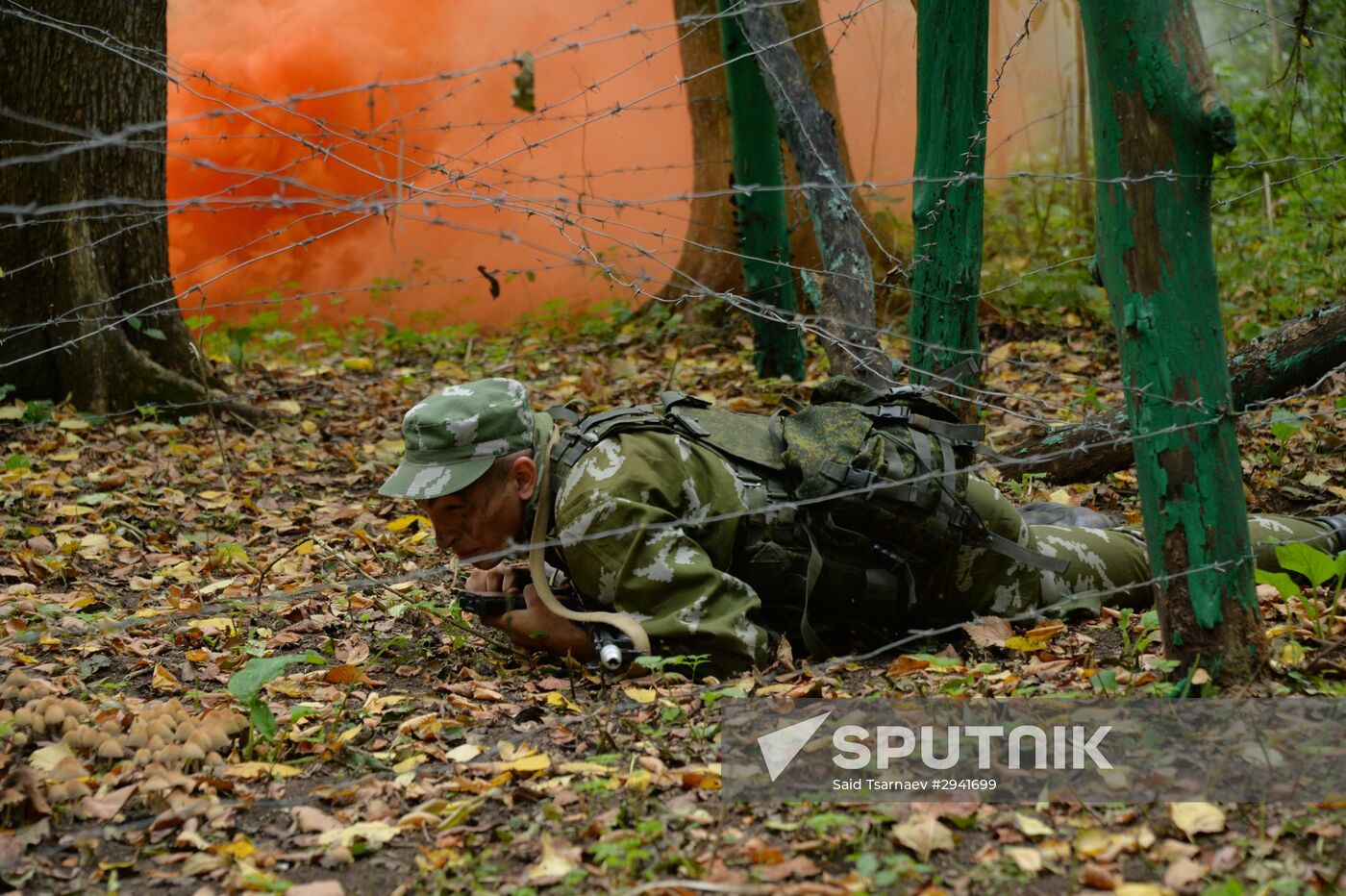 Southern Military District troops hold drills in North Caucasus