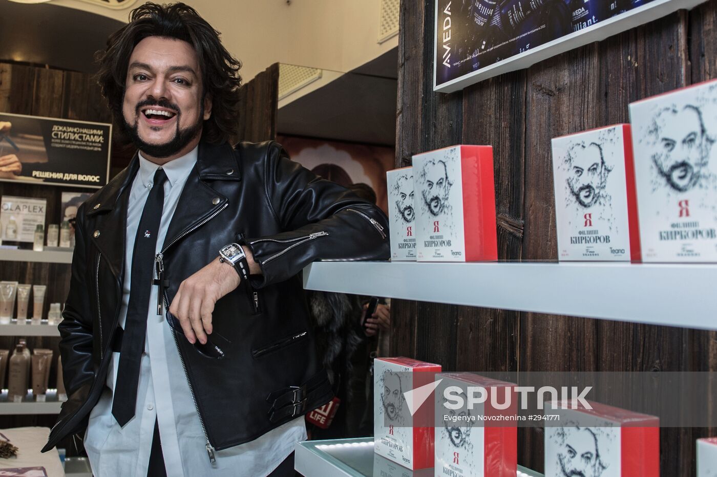 Filipp Kirkorov presents his perfume collection