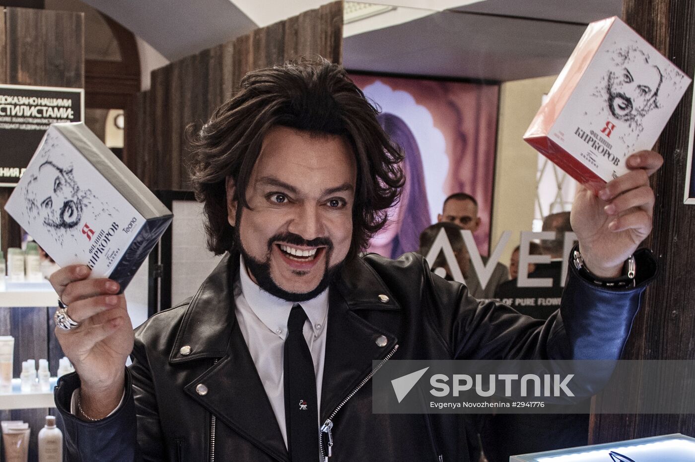 Filipp Kirkorov presents his perfume collection