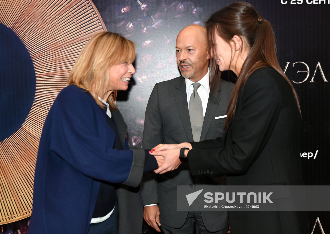 News conference and premiere of film "The Duelist"