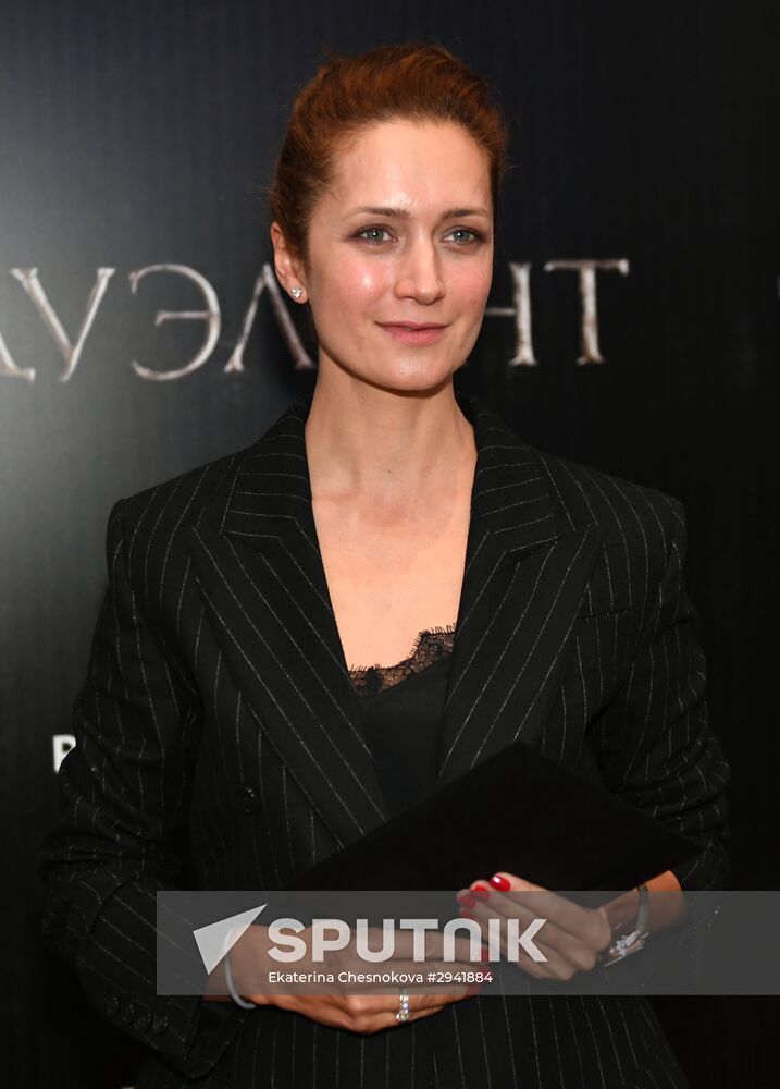 News conference and premiere of film "The Duelist"