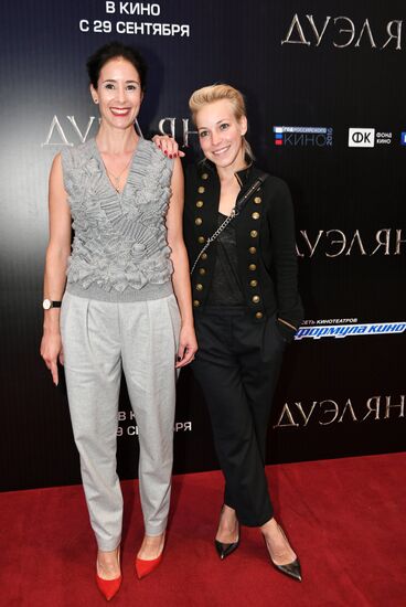 News conference and premiere of film "The Duelist"