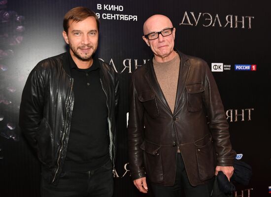 News conference and premiere of film "The Duelist"