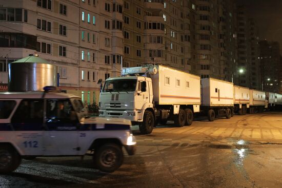 Russian emergency relief service's Mi-8 helicopter crashes in Moscow Region