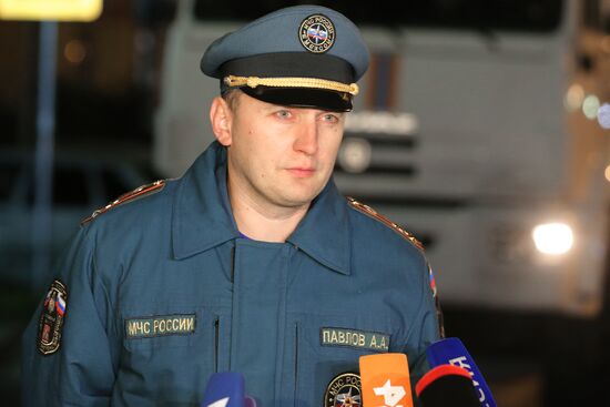 Russian emergency relief service's Mi-8 helicopter crashes in Moscow Region