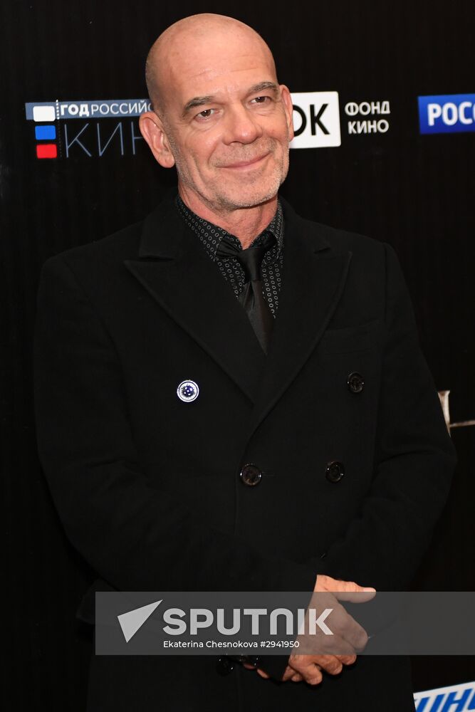 News conference and premiere of film "The Duelist"