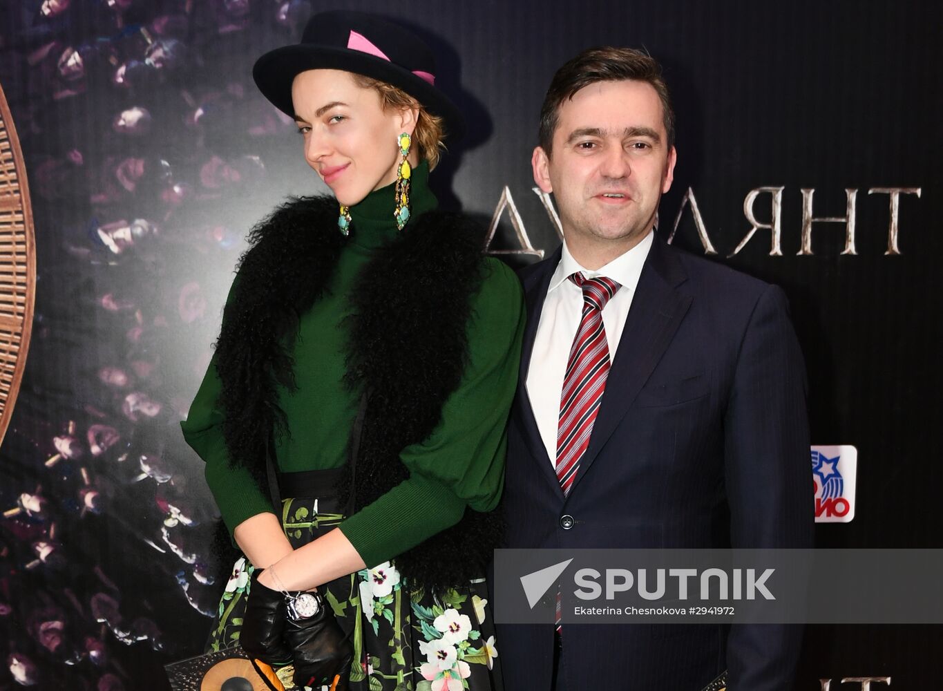News conference and premiere of film "The Duelist"