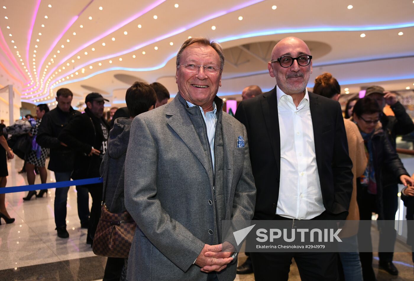 News conference and premiere of film "The Duelist"