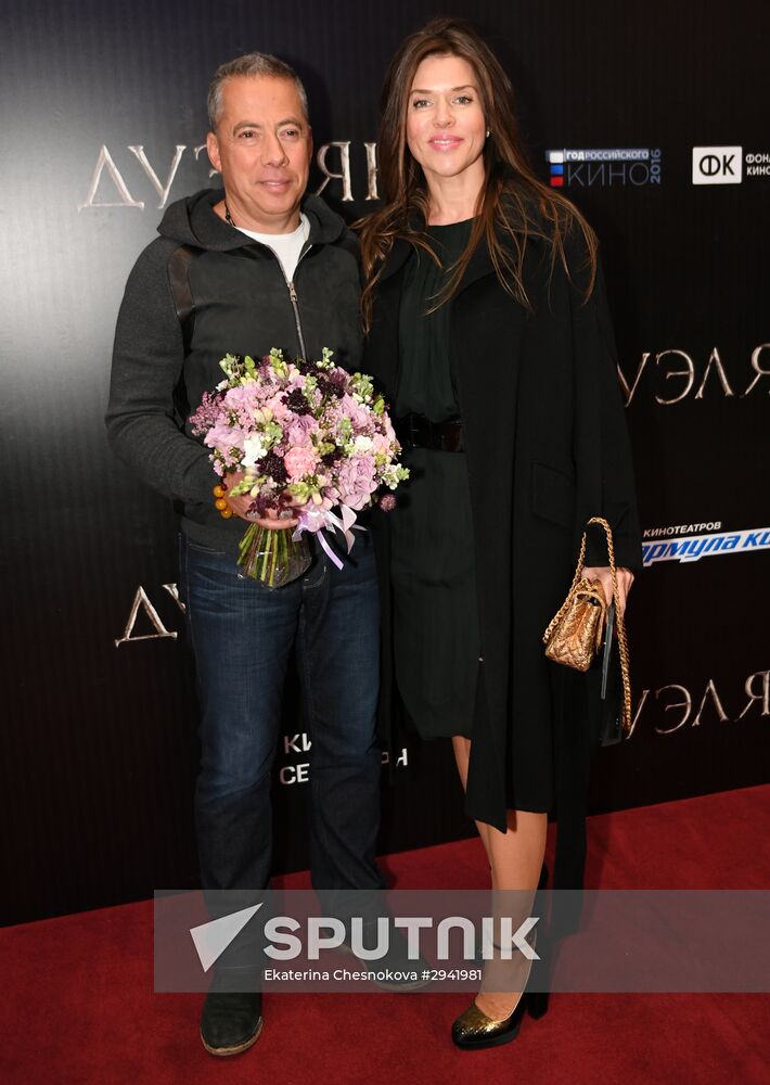 News conference and premiere of film "The Duelist"