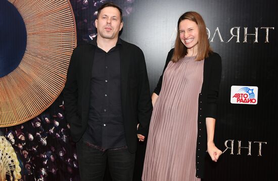 News conference and premiere of film "The Duelist"