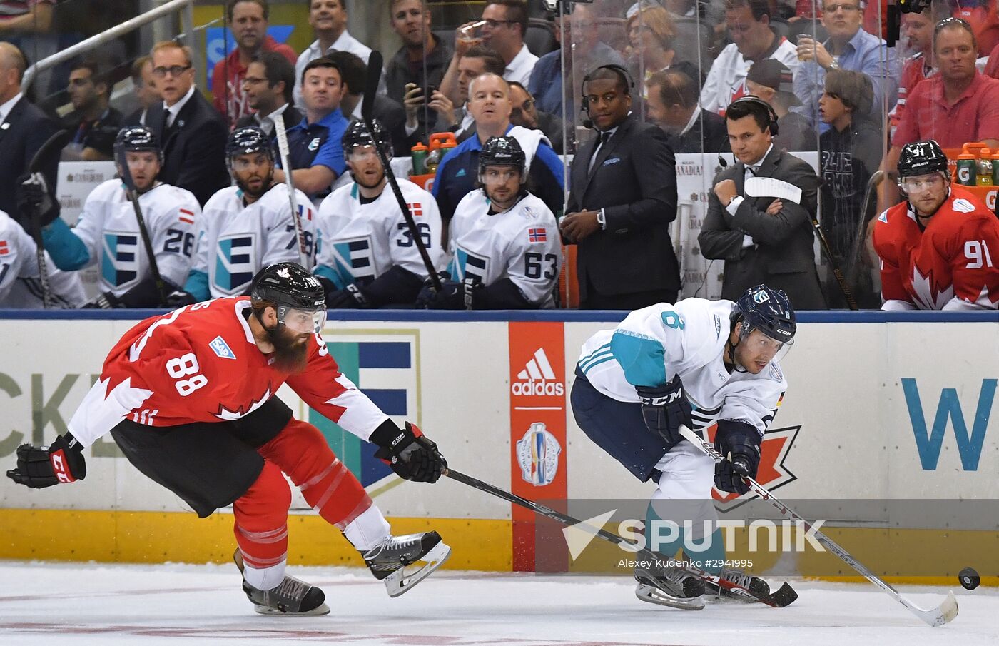 2016 World Cup of Hockey. Canada vs. Team Europe