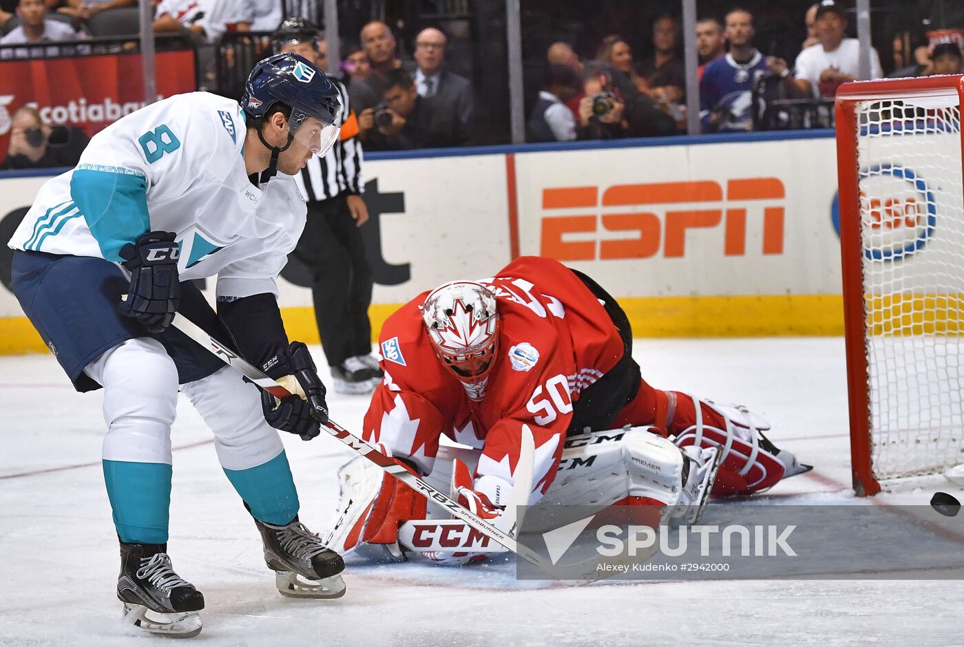 2016 World Cup of Hockey. Canada vs. Team Europe