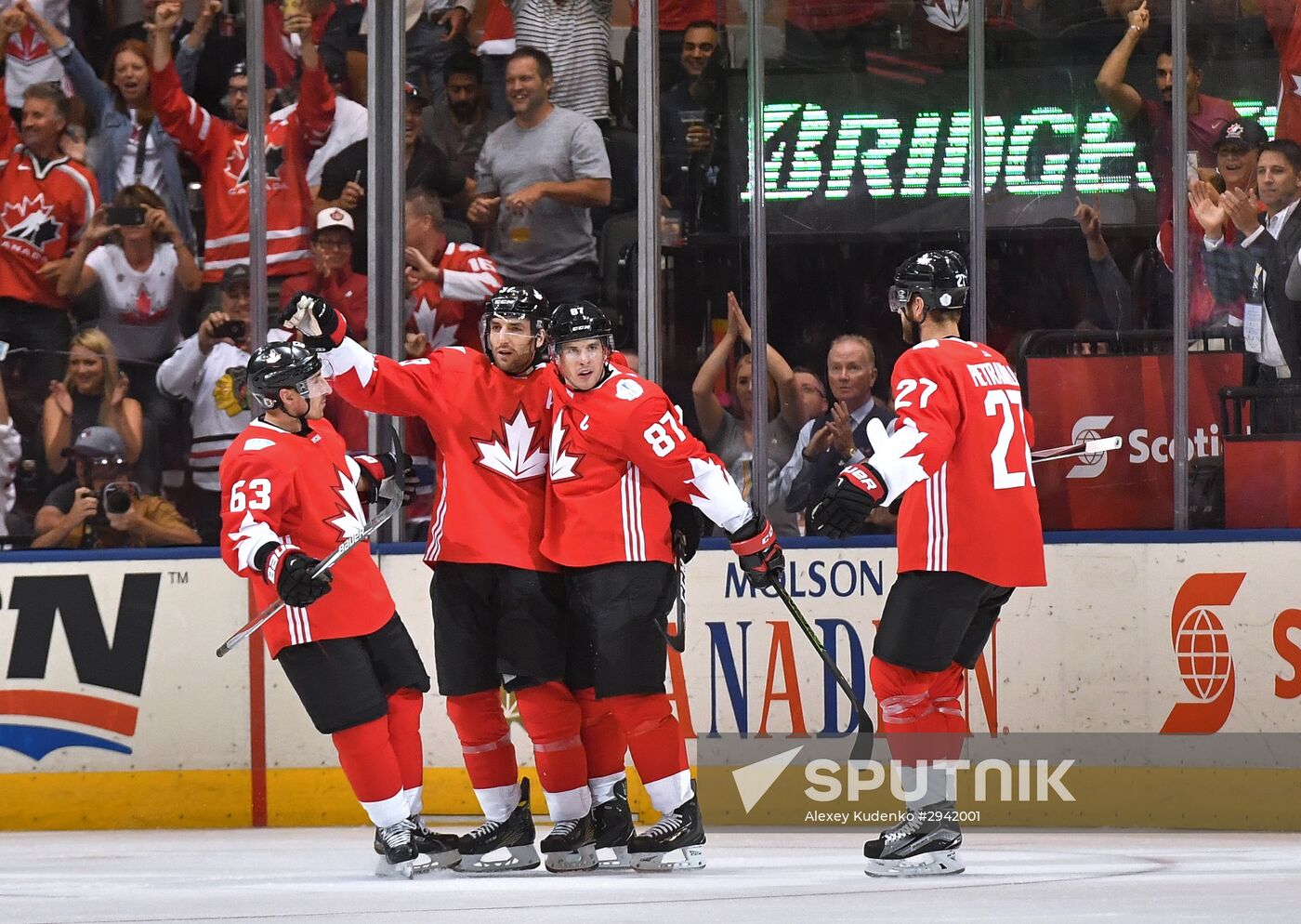 2016 World Cup of Hockey. Canada vs. Team Europe
