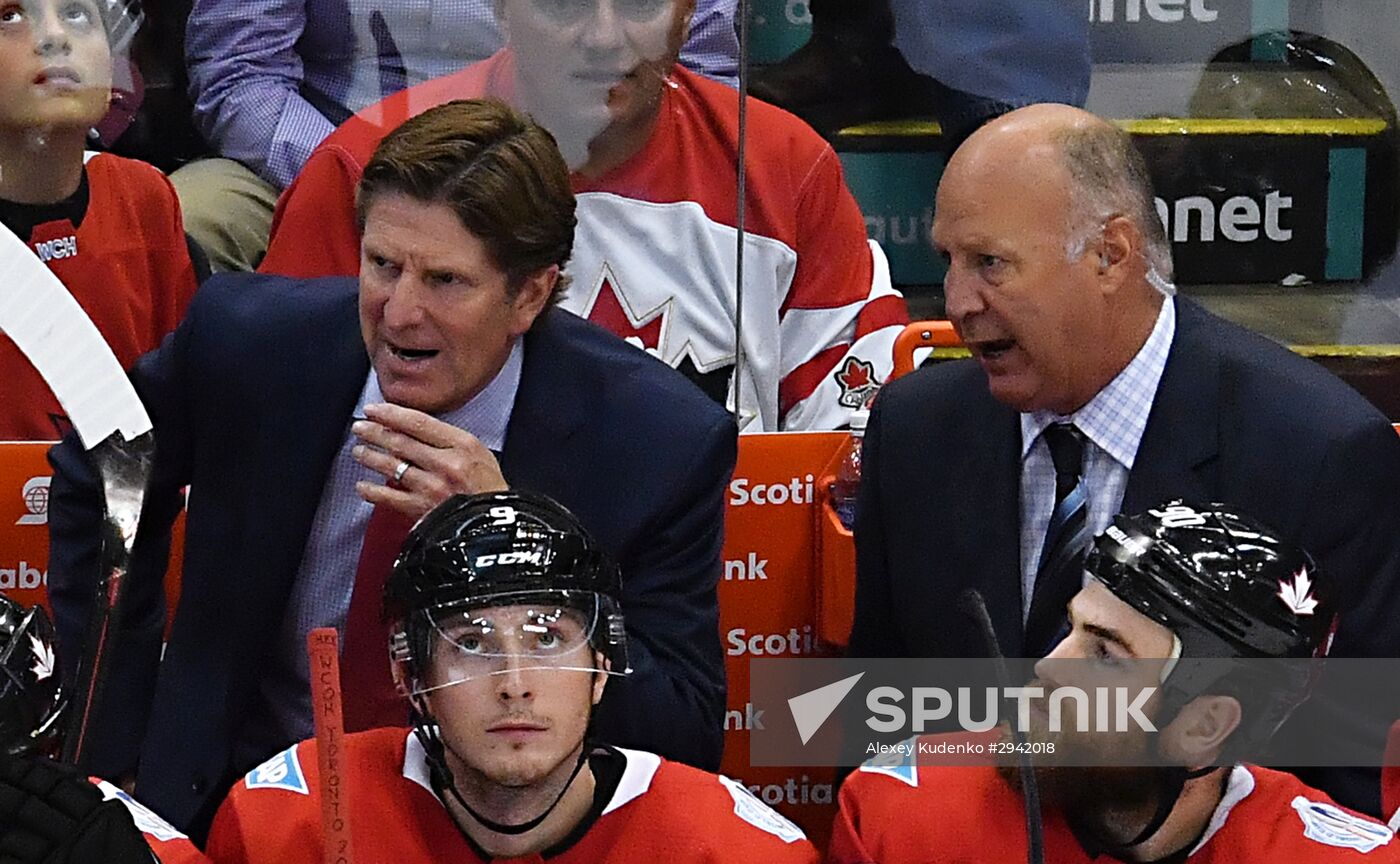 2016 World Cup of Hockey. Canada vs. Team Europe