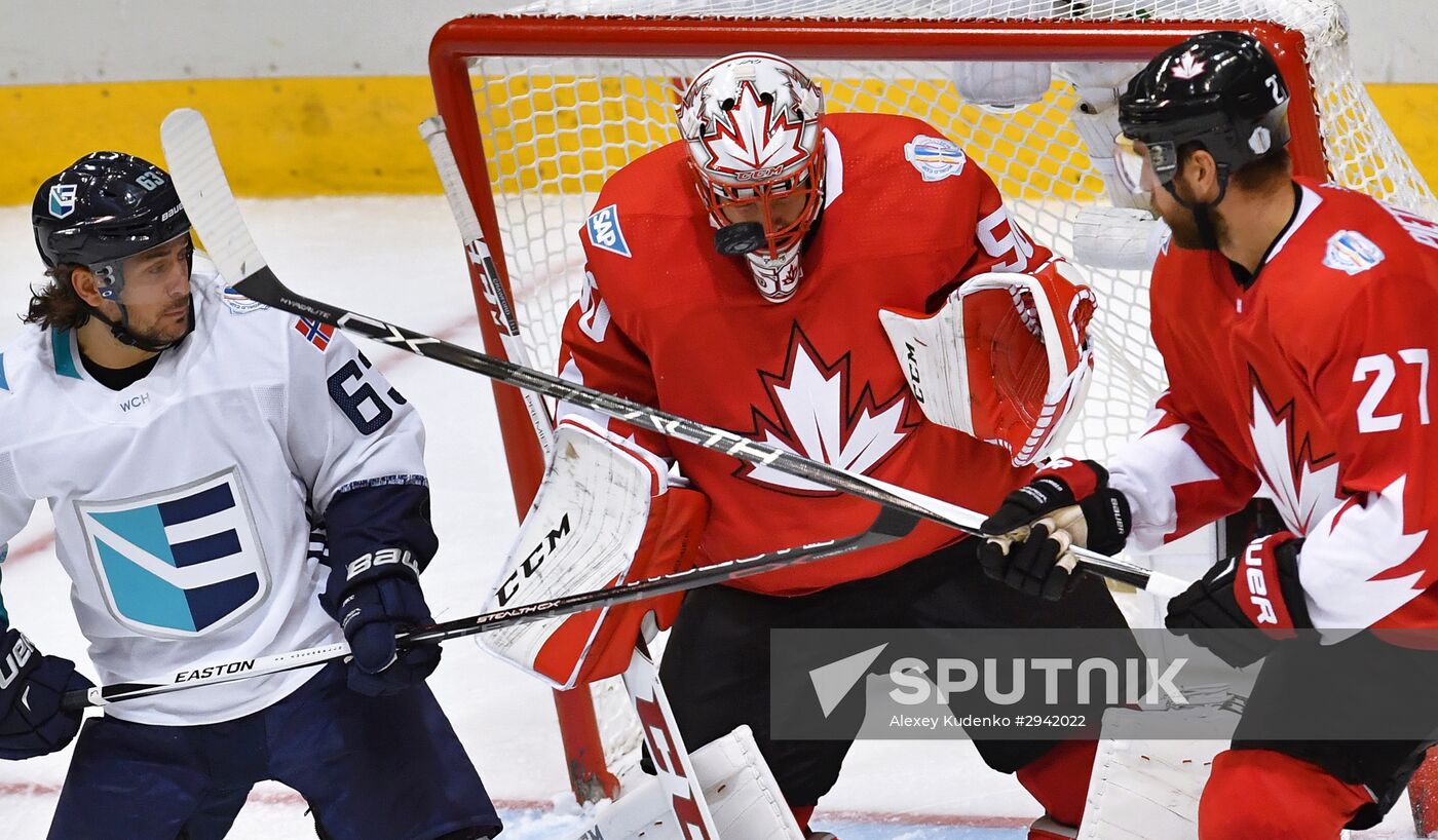 2016 World Cup of Hockey. Canada vs. Europe