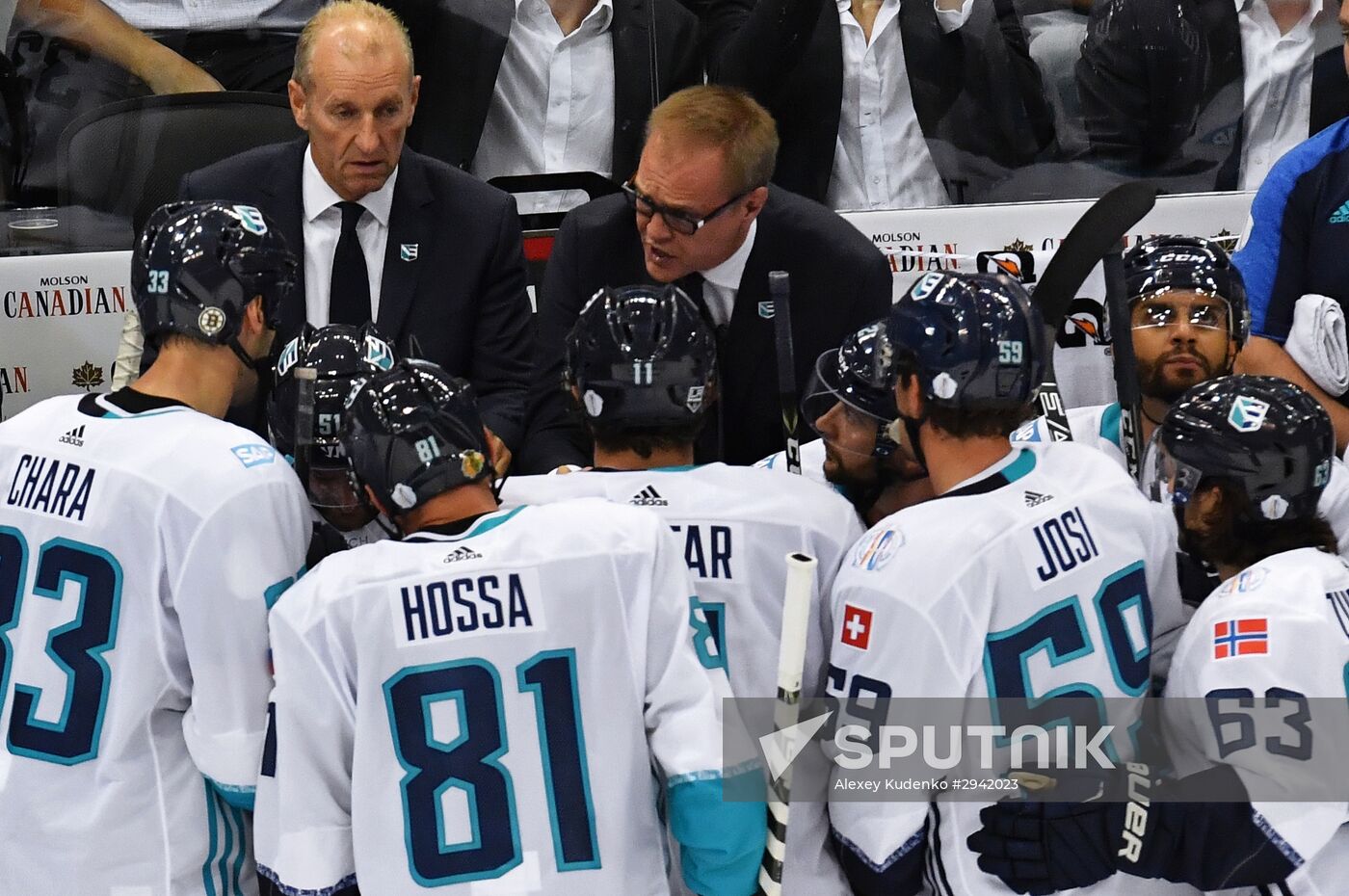 2016 World Cup of Hockey. Canada vs. Europe