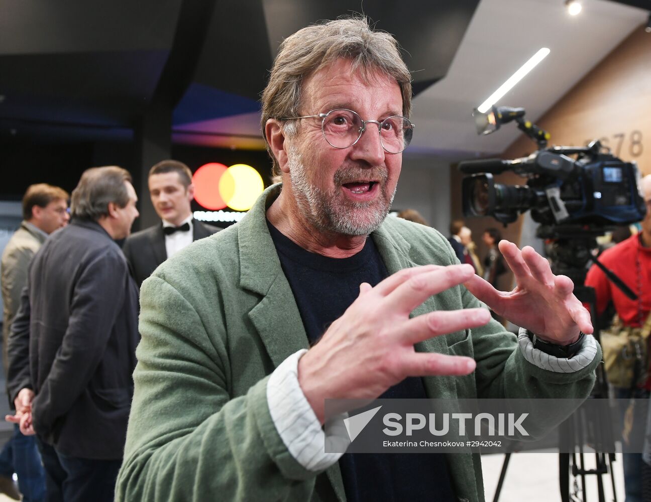 News conference and premiere of film "The Duelist"