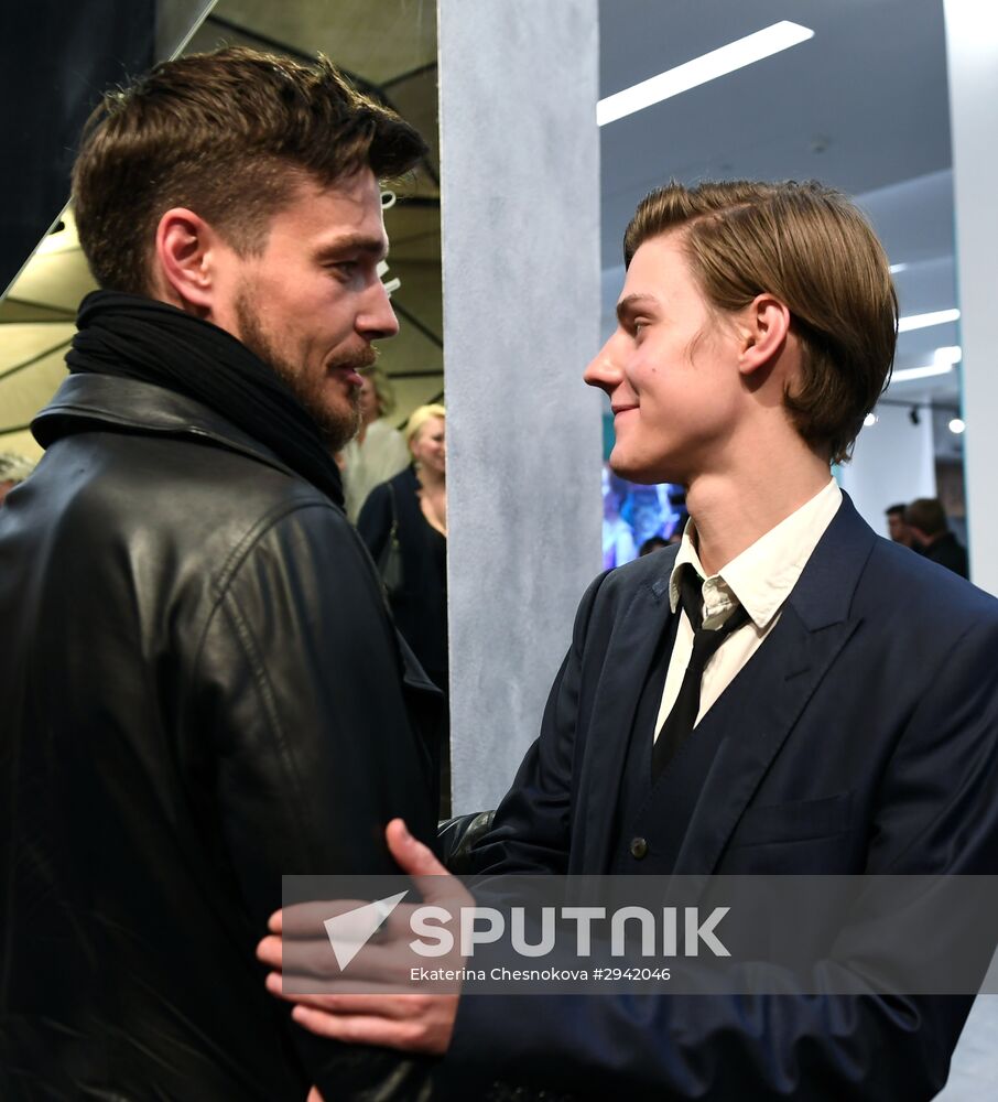 News conference and premiere of film "The Duelist"
