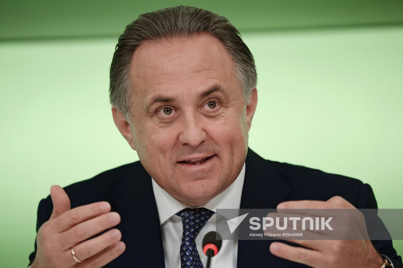 Presentation of training program for young football players in Russia