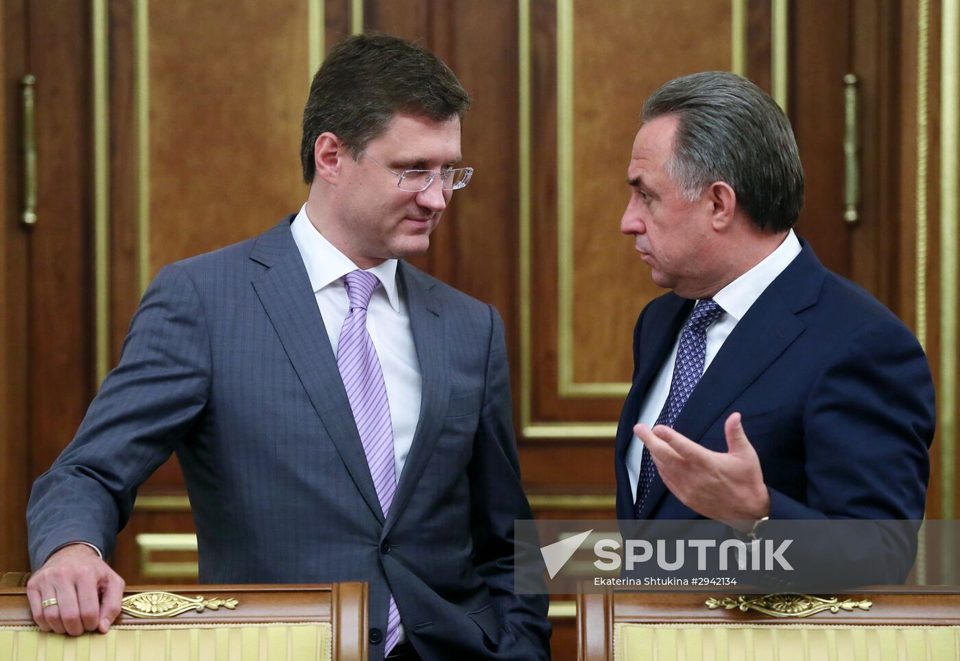 Russian Prime Minister Dmitry Medvedev chairs Government meeting
