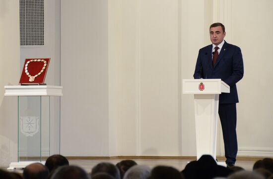 Alexei Dyumin inaugurated as Tula Region Governor