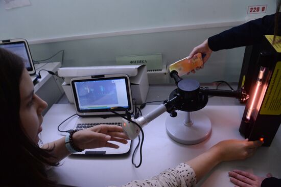 Engineering class at Moscow school