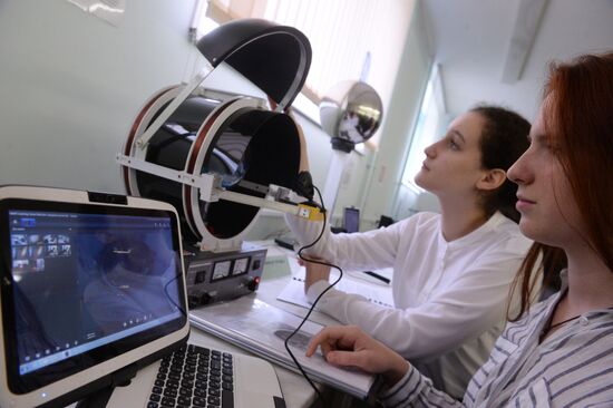 Engineering class at Moscow school