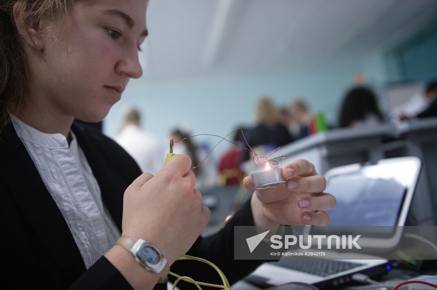 Engineering class at Moscow school