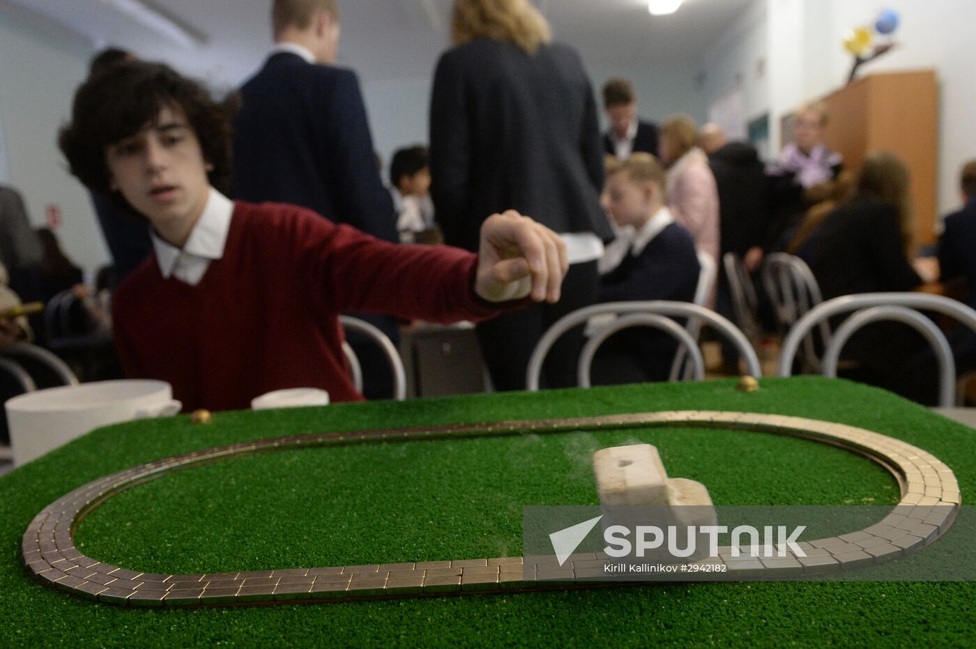 Engineering class at Moscow school