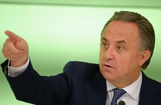 Presentation of training program for young football players in Russia