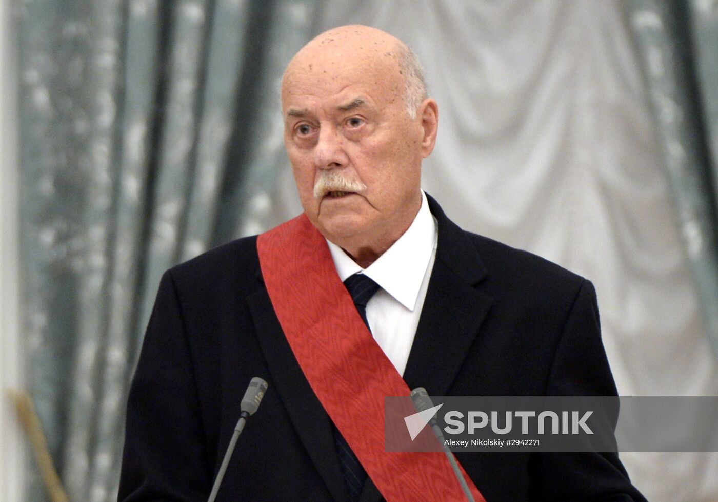 Ceremony of giving state decorations in Kremlin