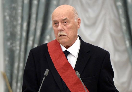 Ceremony of giving state decorations in Kremlin